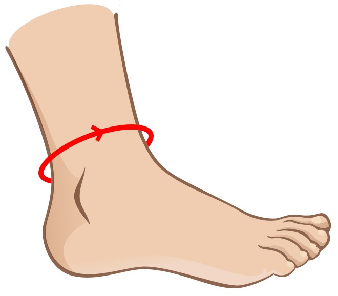 How to measure your ankle